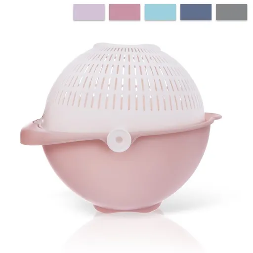 Cedník/miska plast otočný pr. 25 cm - ORION