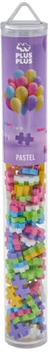 Plus-Plus stavebnice tuba - Pastel Mix 100 dílků
