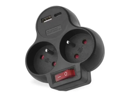 Zásuvka rozbočovací EMOS P0078