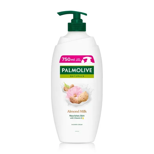 Palmolive Naturals Almond Milk sprchový krém pumpa 750 ml