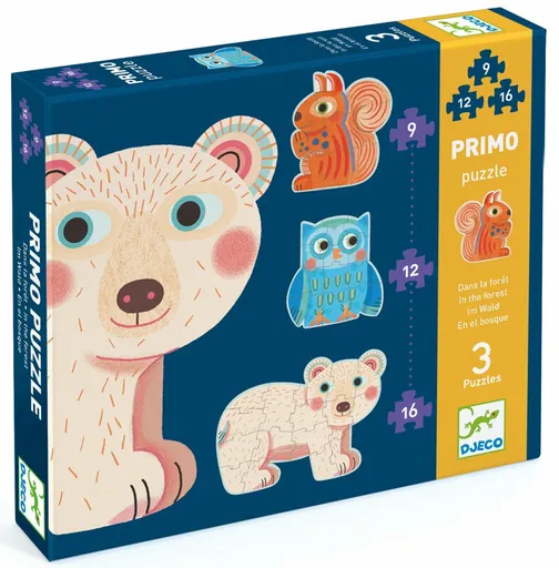 Puzzle pro nejmenší - V lese