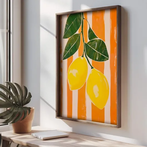 Dekorativní rámovaný obraz z MDF TUN033-L