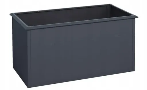 Jumi Ocelový vyvýšený záhon CM-254237 150 x 100 x 77 cm antracit