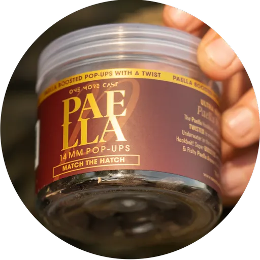 One more cast plovoucí boilie boosted match the hatch pop up paella 70 g 14 mm