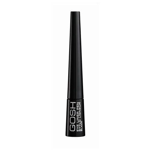 GOSH COPENHAGEN Eye Liner Pen Liquid  tekutá linka - black