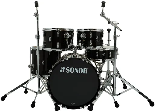Sonor AQX Kids Black Midnight Sparkle 5 Piece Drum Set (rozbalené)