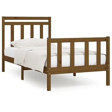 Rám postele medově hnědý masivní borovice 100 × 200 cm, 3107021 (3107021)