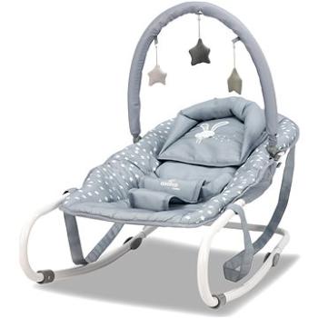 ASALVO Baby křesílko rabbit grey (8435195919738)