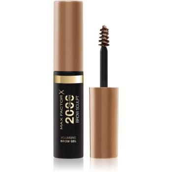 Max Factor 2000 Calorie Brow Sculpt gel na obočí odstín 001 Darkblonde 4,5 ml