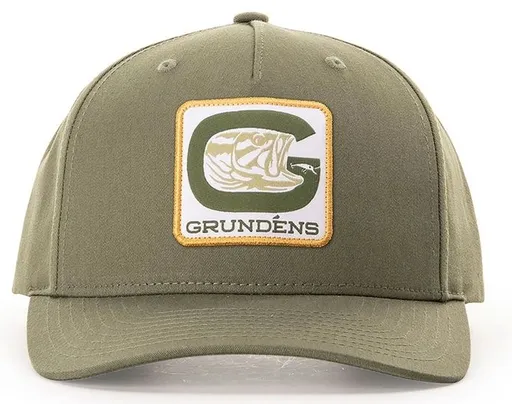 Grundéns kšiltovka g bass trucker army olive