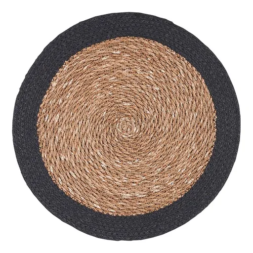 SAUVAGE Prostírání 38 cm - černá