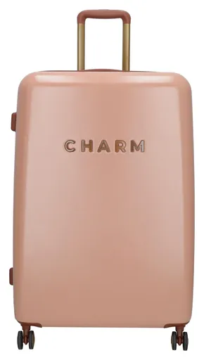 Velký skořepinový kufr Charm London Capetown L Pink