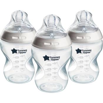 Tommee Tippee Natural Start Anti-Colic samosterilizační kojenecká láhev Slow Flow 0m+ 3x260 ml