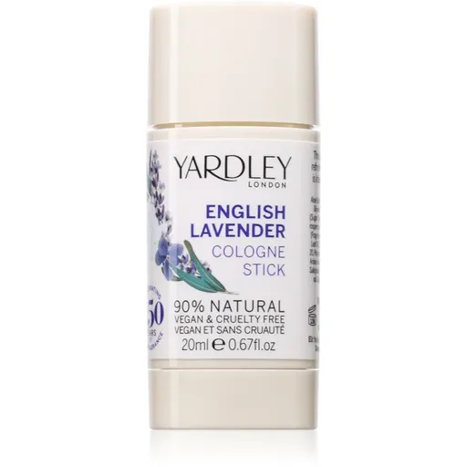 Yardley English Lavender tuhý deodorant s parfemací 20 ml