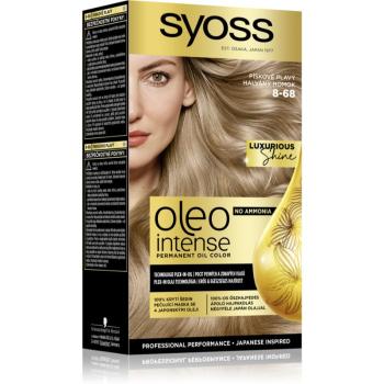 Syoss Oleo Intense permanentní barva na vlasy s olejem odstín 8-68 Pískově plavý 2x50 ml