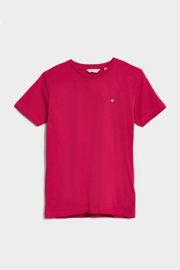 TRIČKO GANT SHIELD SS T-SHIRT DEEP FUCHSIA