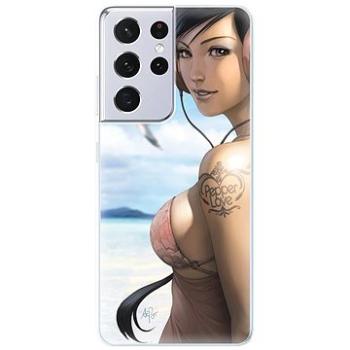 iSaprio Girl 02 pro Samsung Galaxy S21 Ultra (gir02-TPU3-S21u)