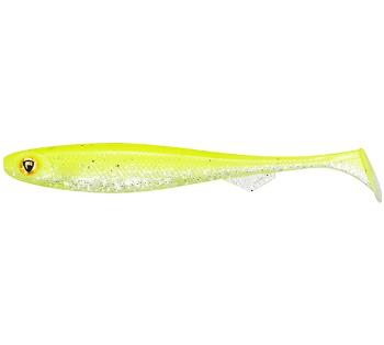 Fox rage gumová nástraha slick shads ultra uv chartreuse ayu - 13 cm