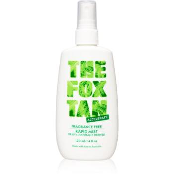 The Fox Tan Fragrance Free Mist tělový sprej urychlující opalování 120 ml