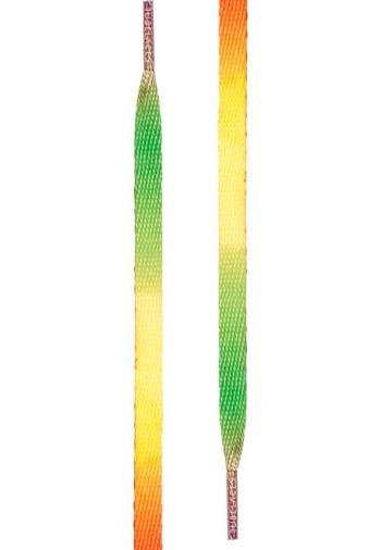 Urban Classics White Flat rainbow - 140cm