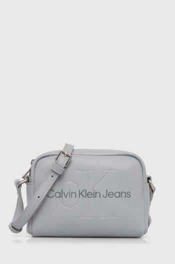 Kabelka Calvin Klein Jeans šedá barva, K60K612220