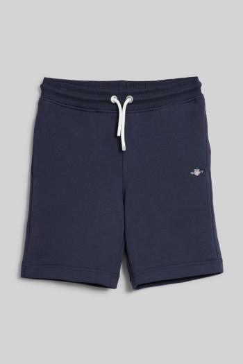 TEPLÁKOVÉ ŠORTKY GANT SHIELD SWEATSHORTS EVENING BLUE