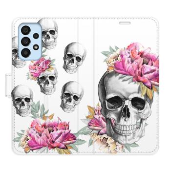 Flipové pouzdro iSaprio - Crazy Skull - Samsung Galaxy A33 5G