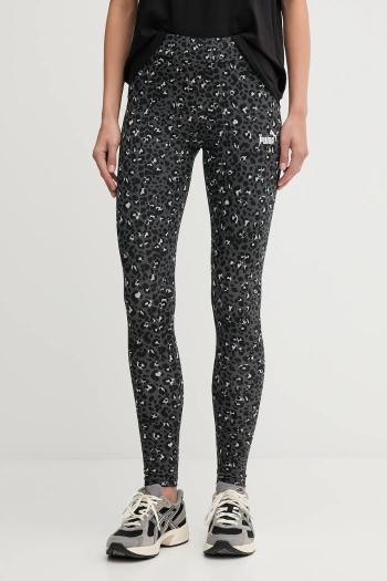 Legíny Puma šedá farba, vzorované, 688085