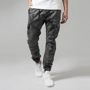 Urban Classics Camo Cargo Jogging Pants grey camo - 32