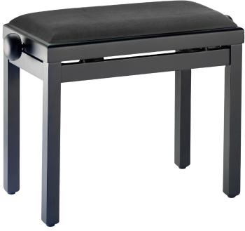 Stagg PB39 Dřevěná stolička ke klavíru Black High Polish