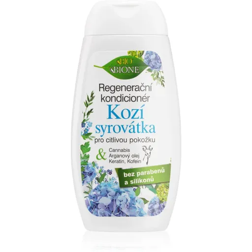 Bione Cosmetics Kozí Syrovátka regenerační kondicionér pro citlivou pokožku 260 ml