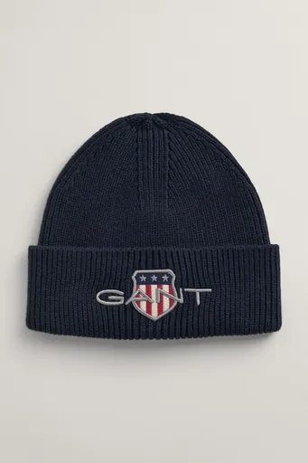 ČEPICE 1-6 LET GANT ARCHIVE SHIELD BEANIE EVENING BLUE