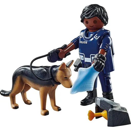 PLAYMOBIL® 71162 Policista se služebním psem