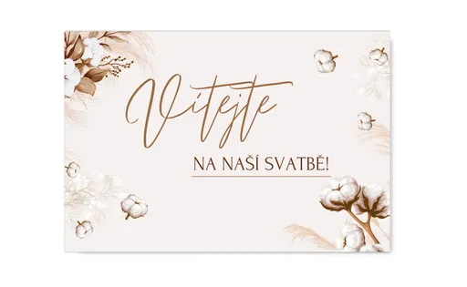 Personal Uvítací tabule - Boho