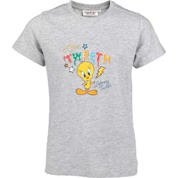 LOONEY TUNES TWEETY Dětské triko, šedá, velikost