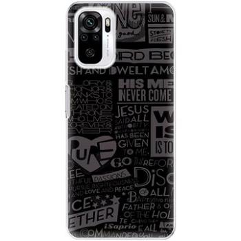 iSaprio Text 01 pro Xiaomi Redmi Note 10 / Note 10S (text01-TPU3-RmiN10s)