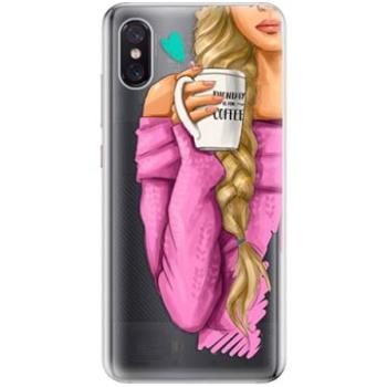 iSaprio My Coffe and Blond Girl pro Xiaomi Mi 8 Pro (coffblon-TPU-Mi8pro)