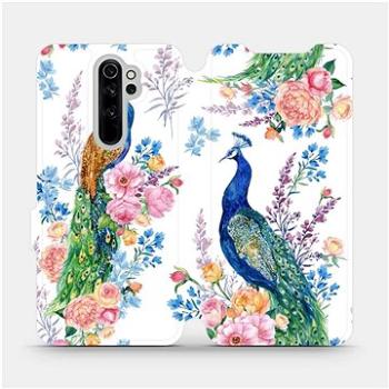 Flipové pouzdro na mobil Xiaomi Redmi Note 8 Pro - MX08S Pávi (5903516029471)