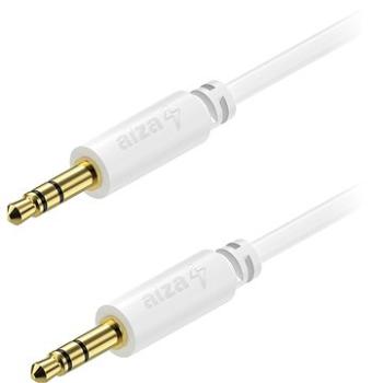 AlzaPower Core Audio 3.5mm Jack (M) to 3.5mm Jack (M) 1m bílý (APW-CBA3JM11W)