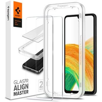 Spigen AlignMaster Glas.tR 2 Pack Samsung Galaxy A33 5G (AGL04296)