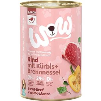 WOW Hovězí s dýní Junior 400g (RD-WJ00400BE-2387)