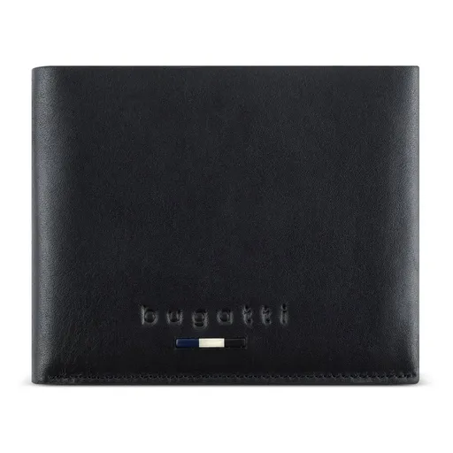 Pánská kožená peněženka Bugatti Neket - černá