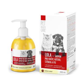 Pet health care LOLA šampon pro kočky, koťata, štěňata a psy 250 ml