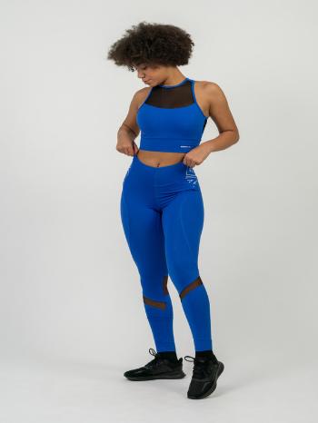 Nebbia Fit Activewear Tepláky Modrá