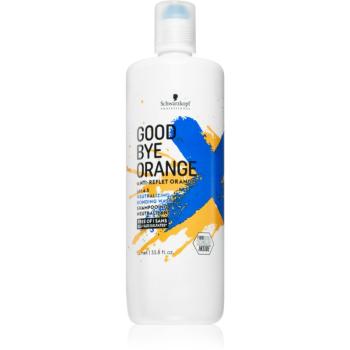 Schwarzkopf Professional Goodbye  Orange tónovací šampon neutralizující mosazné podtóny 1000 ml