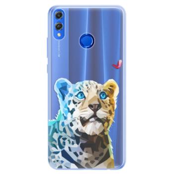 Silikonové pouzdro iSaprio - Leopard With Butterfly - Huawei Honor 8X