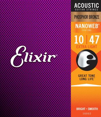 Elixir Nanoweb Phosphor Bronze Extra Light