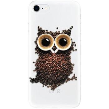 iSaprio Owl And Coffee pro iPhone SE 2020 (owacof-TPU2_iSE2020)