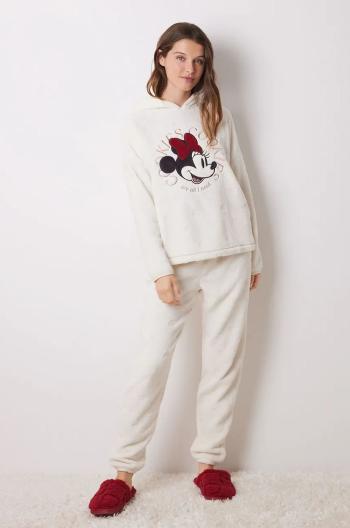 Pyžamo women'secret MICKEY béžová barva, 3138637