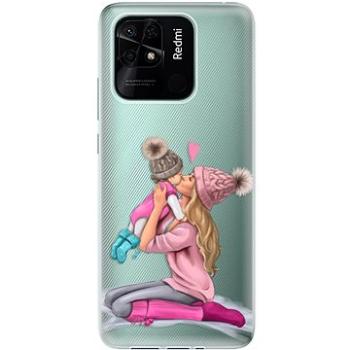 iSaprio Kissing Mom pro Blond and Girl pro Xiaomi Redmi 10C (kmblogirl-TPU3-Rmi10c)